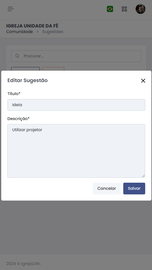 Comunicação Igreja 24h