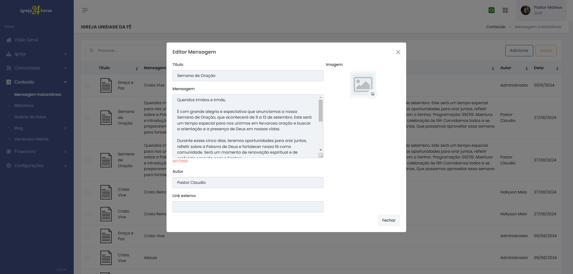 Comunicação Igreja 24h