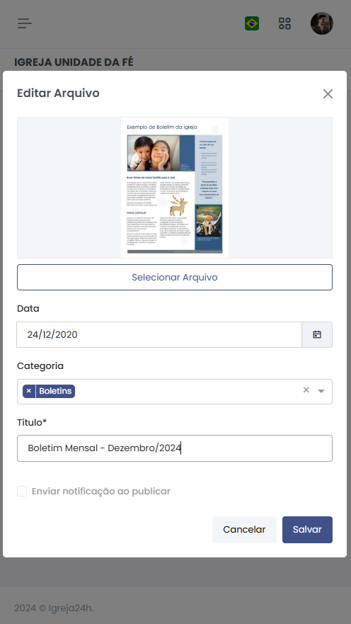 Comunicação Igreja 24h