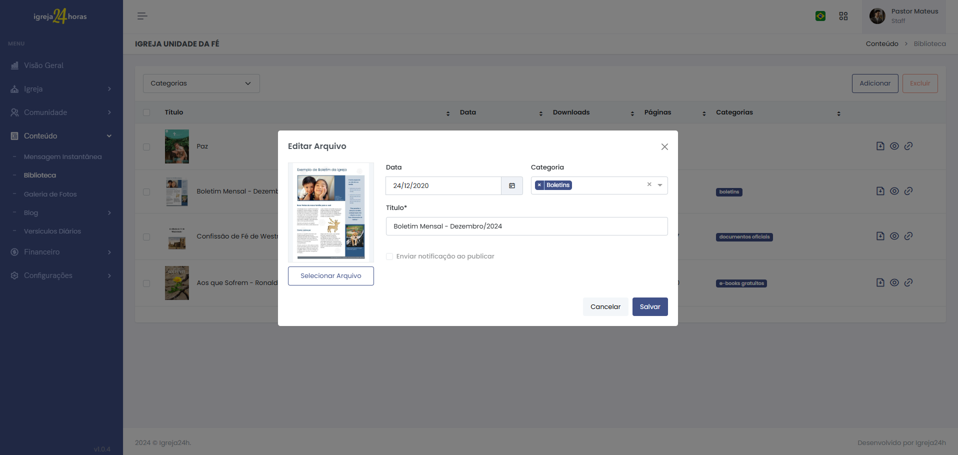 Comunicação Igreja 24h