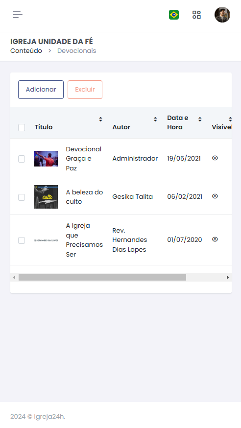 Comunicação Igreja 24h