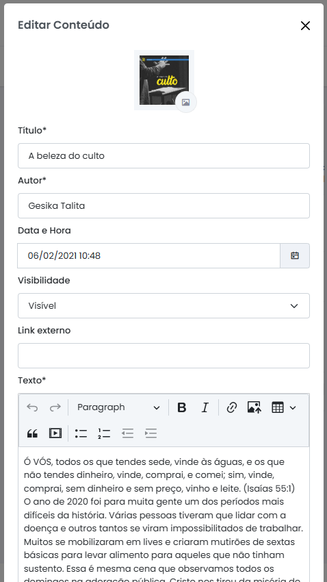 Comunicação Igreja24h